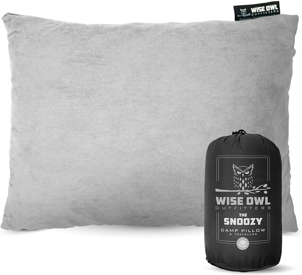 Wise Owl Outfitters Camping Pillow