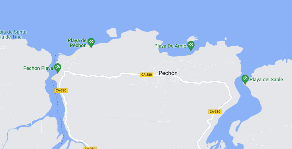 How to get to beaches of Pechon