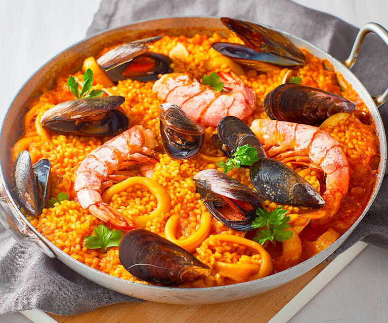 Seafood Paella