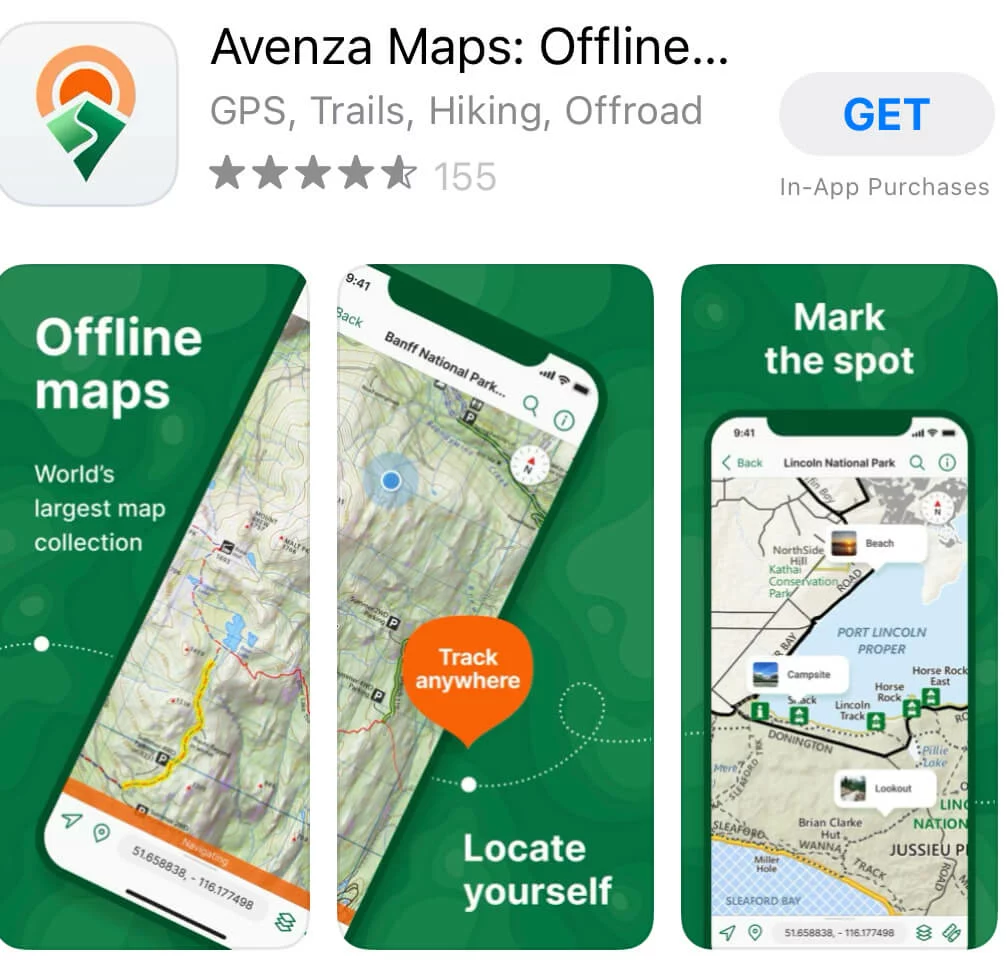 avenza maps app
