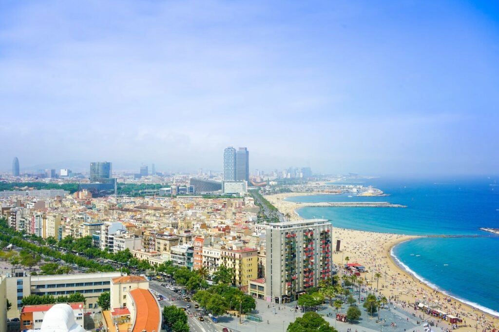 barcelona sea view