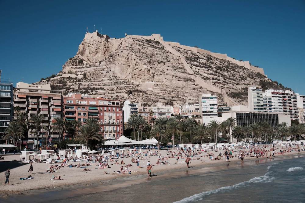 Alicante Castle View