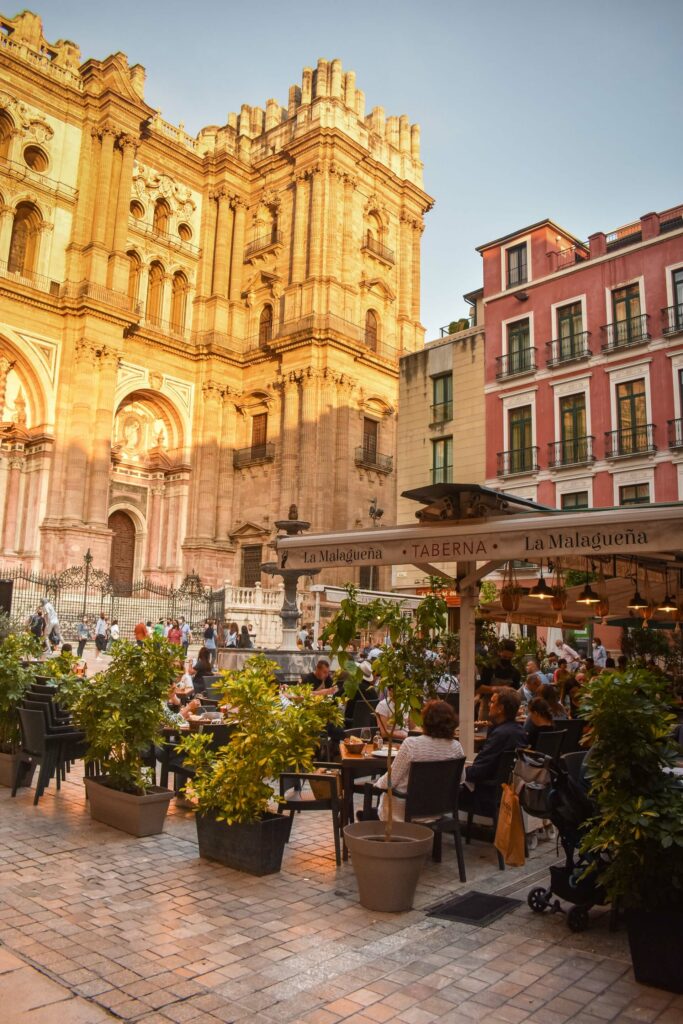 Street bar in Malaga