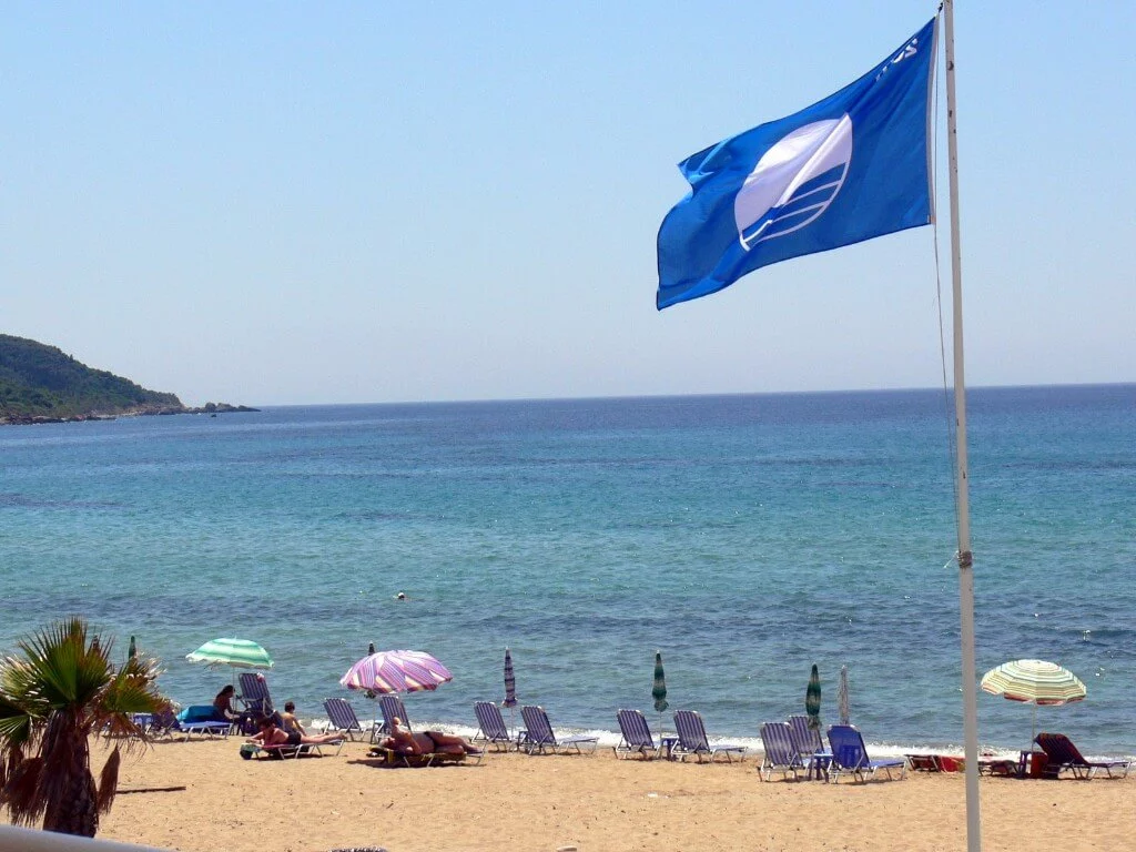 The Meaning of the Blue Beach Flag