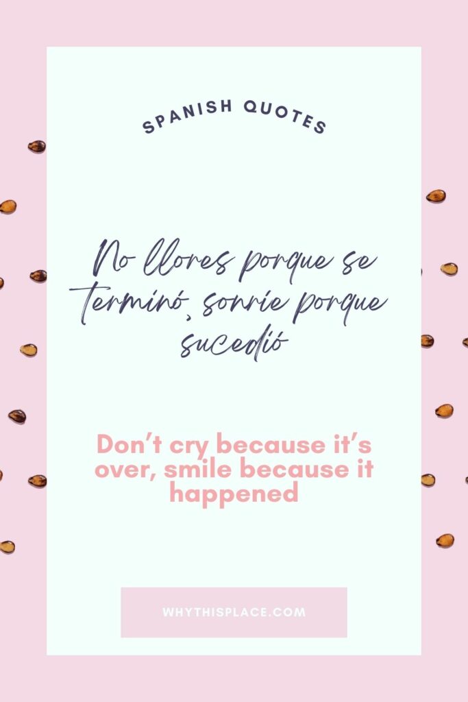 Cute Spanish Quotes for Instagram