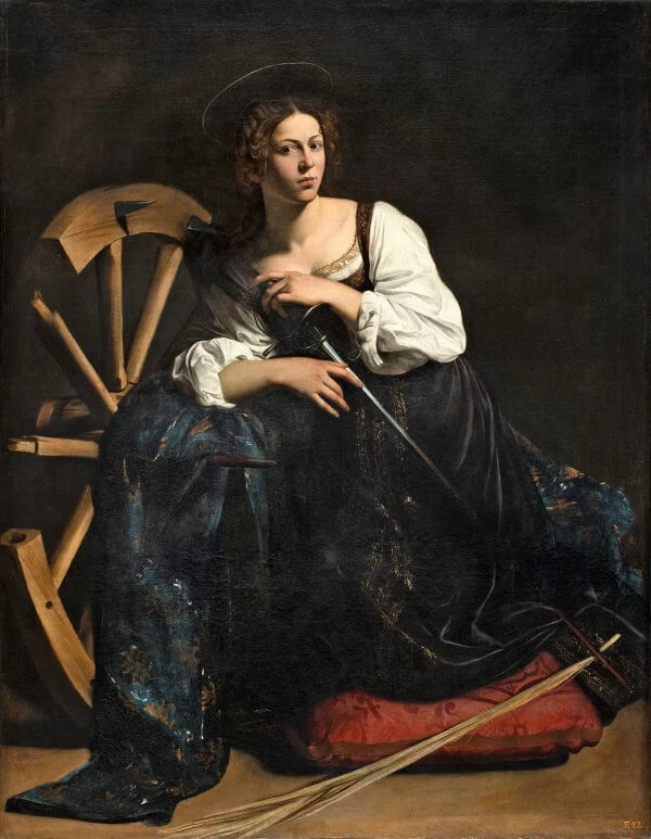 Saint Catherine of Alexandria, Caravaggio