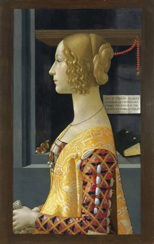 Portrait of Giovanna degli Albizzi Tornabuoni, Domenico Ghirlandaio