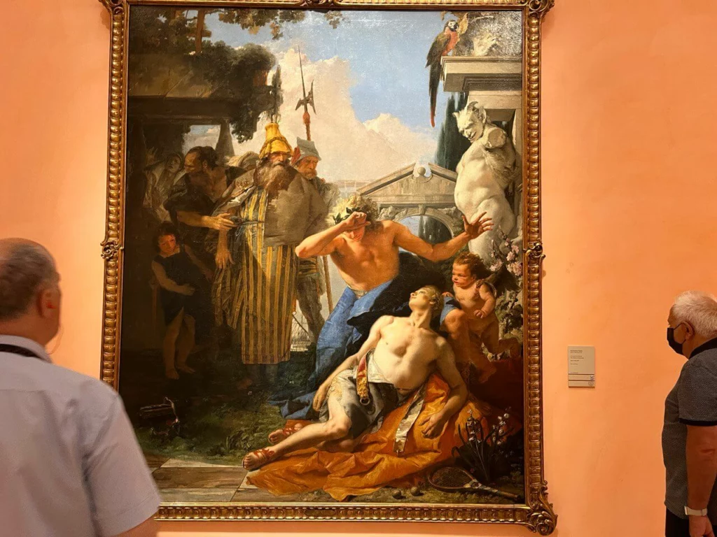 The Death of Hyacinthus, Giambattista Tiepolo