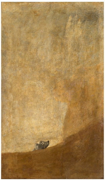 Francisco Goya, The Drowning Dog