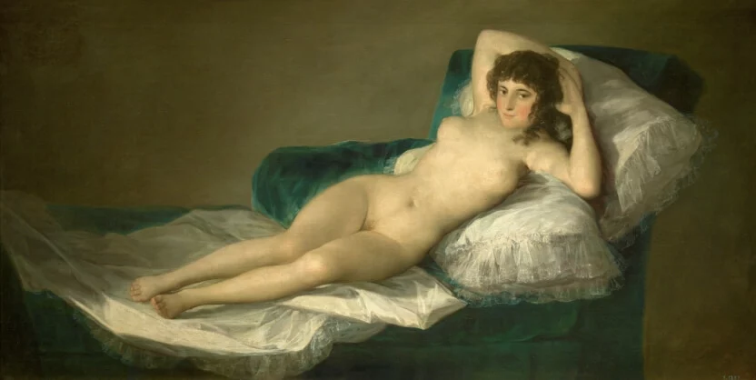 Francisco Goya, the naked Maja