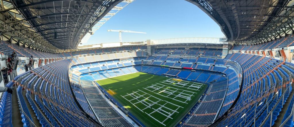 Santiago Bernabéu stadium, Madrid