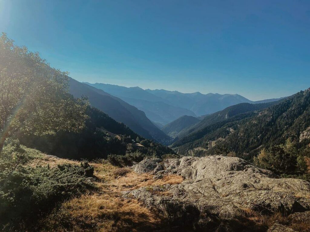 andorra sunset summer