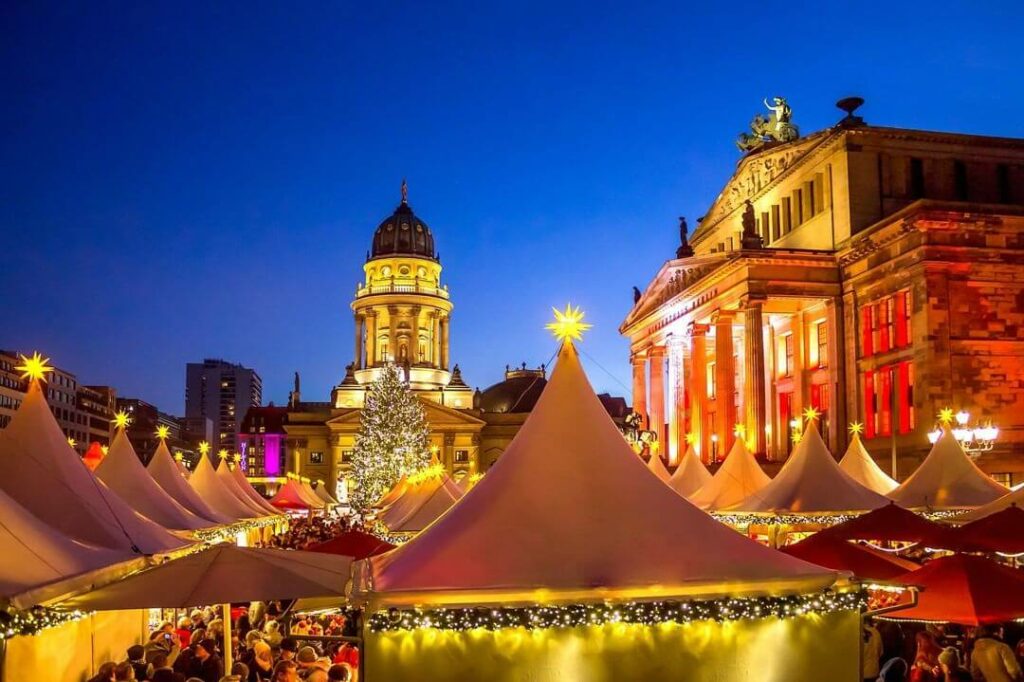 Christmas market in Berlin, Germany