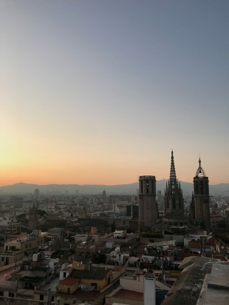 Basílica de los Santos Mártires Justo y Pastor views, Barcelona