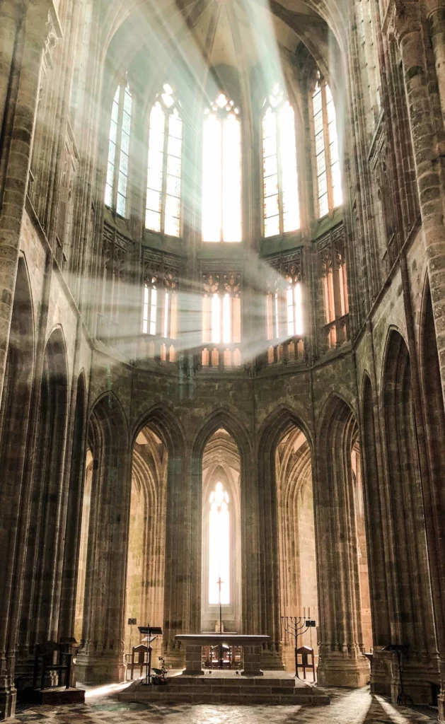 Inside the Mont Saint Michel