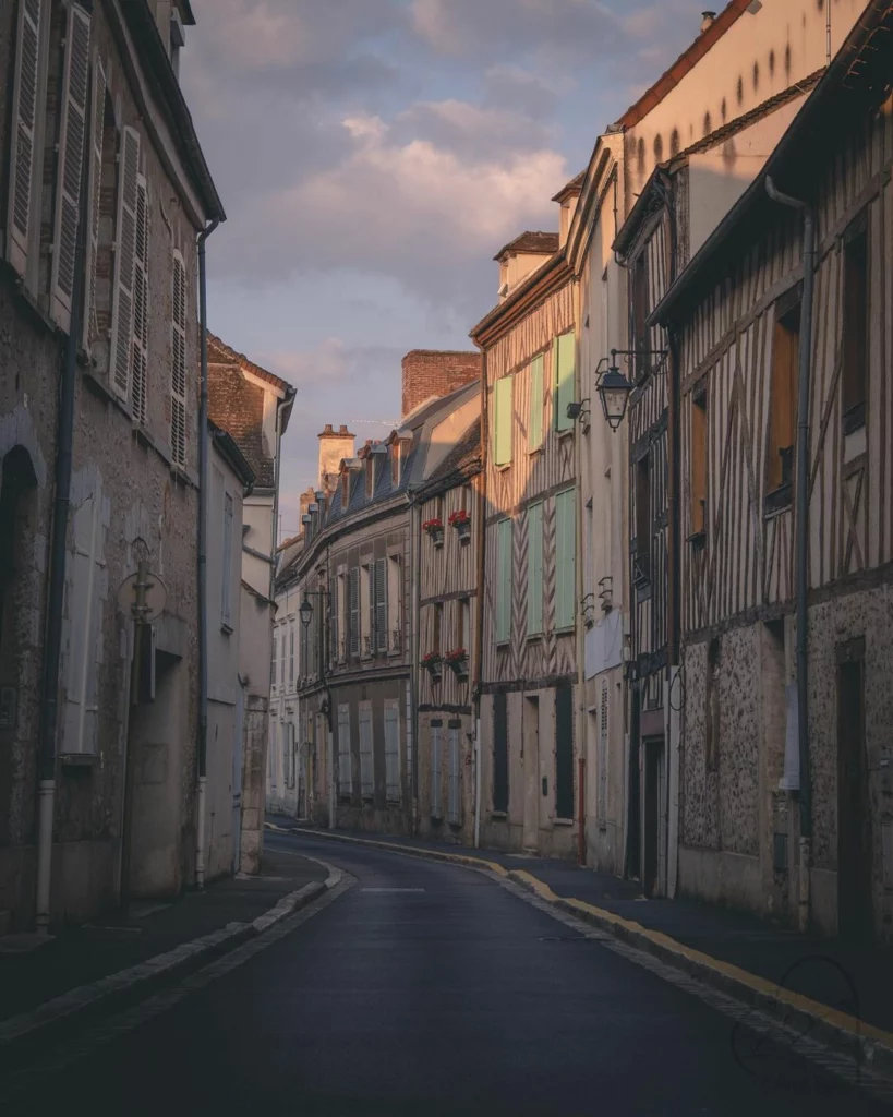 The streets of Provins, France