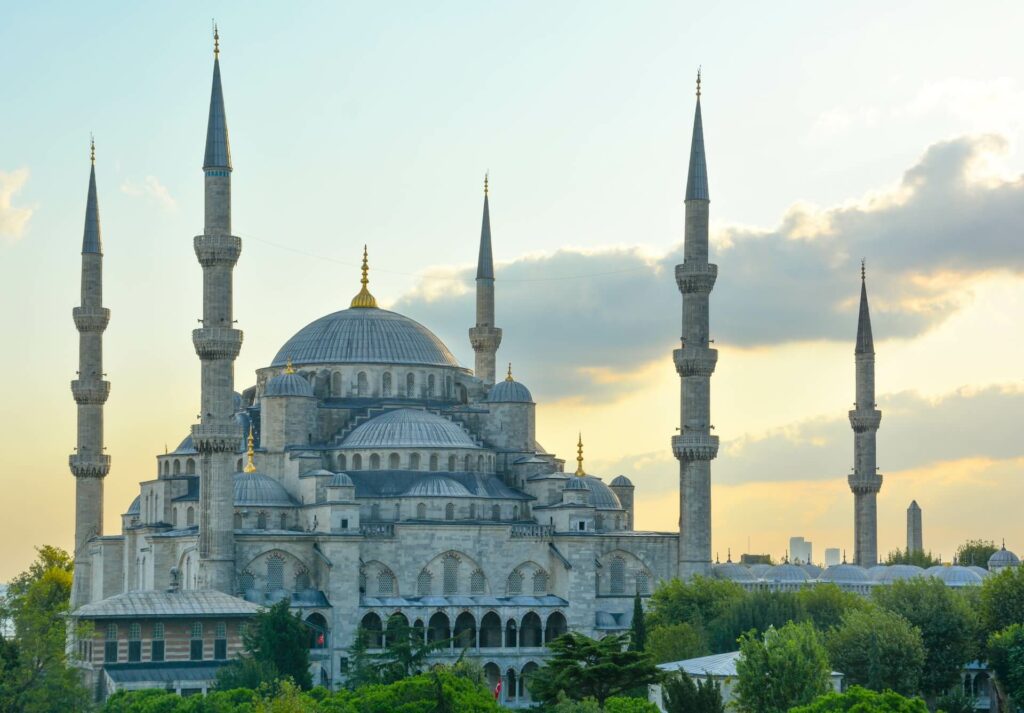 the blue mosque