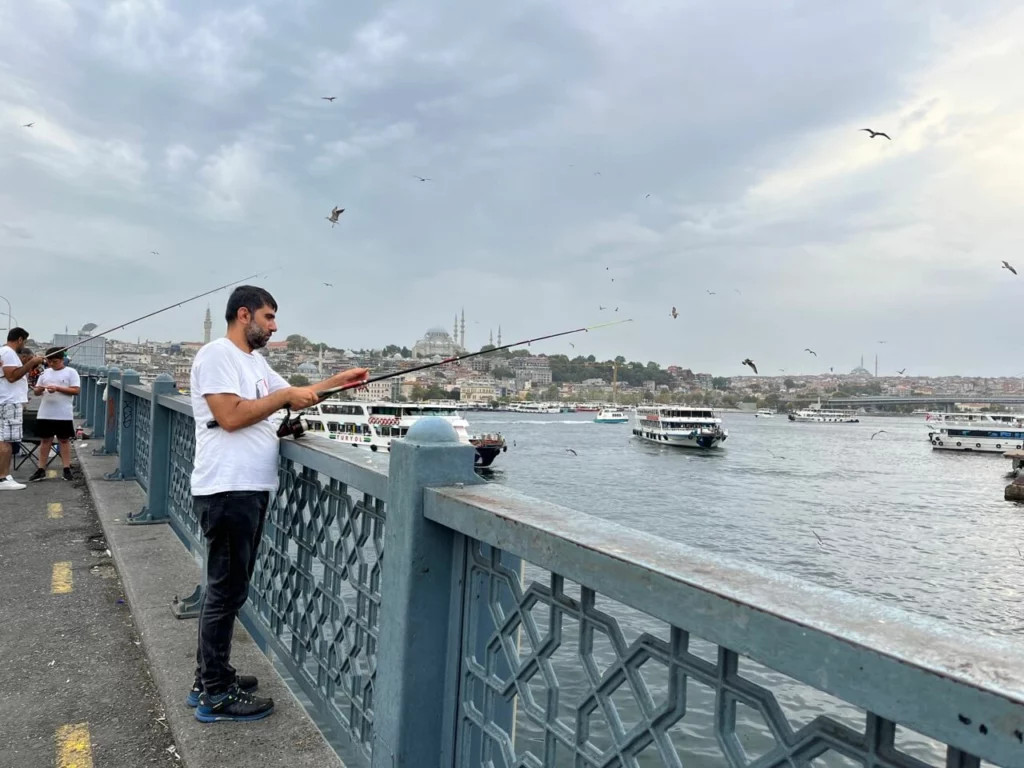 The fisherman, Istanbul