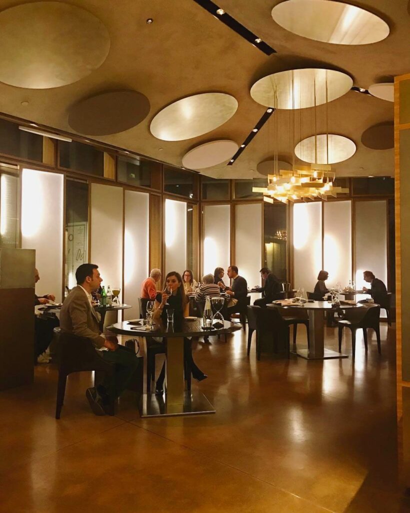 Berton restaurant interiors Milan