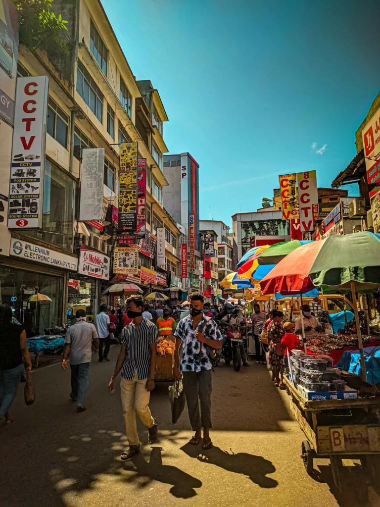 Colombo streets, Sri Lanka