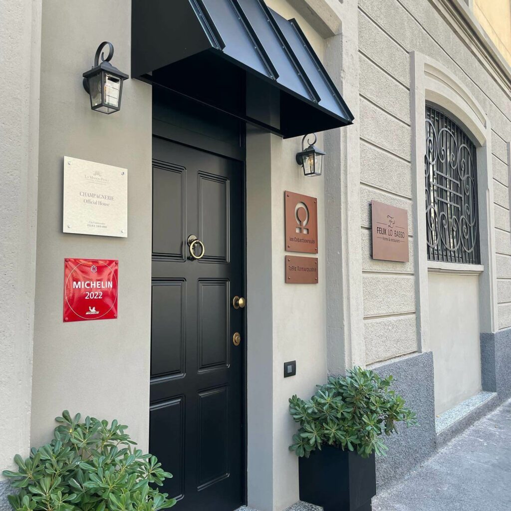Felix Lo Basso restaurant, Milan