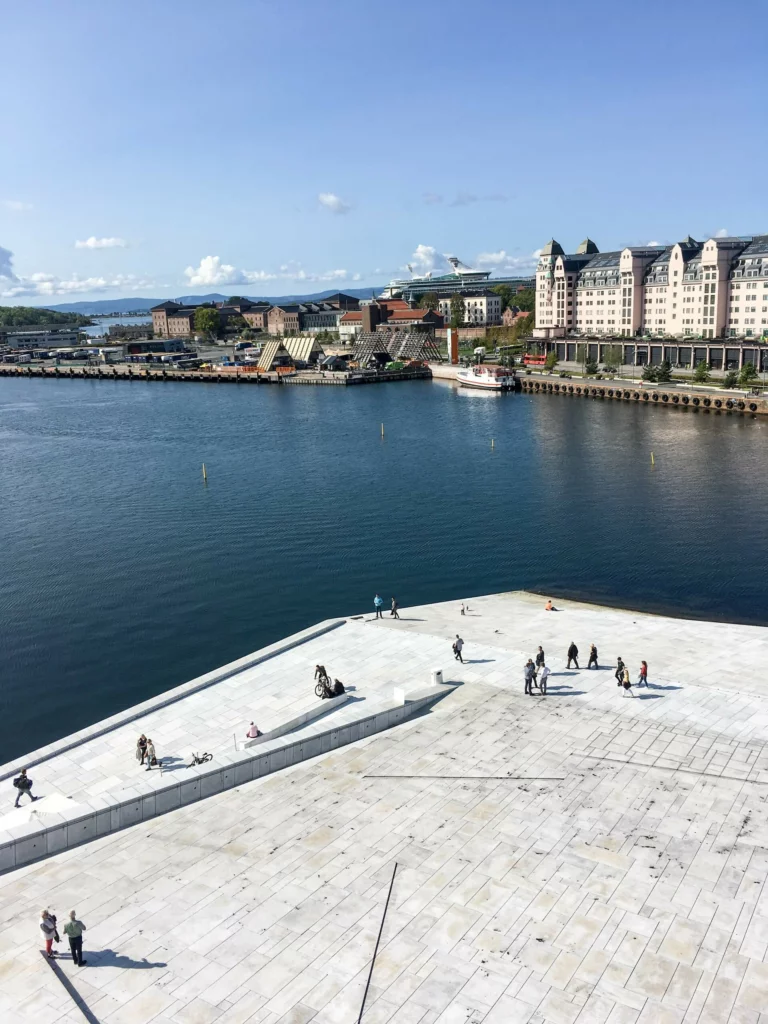Oslo harbor view
