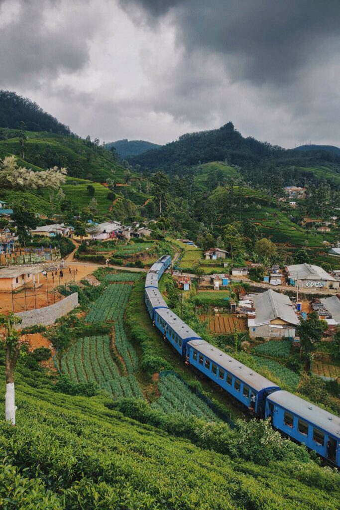 Sri Lankan train