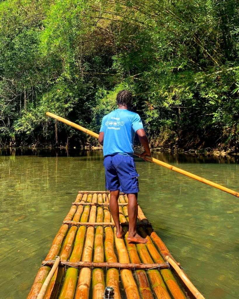 Bamboo River Rafting, Jamaica