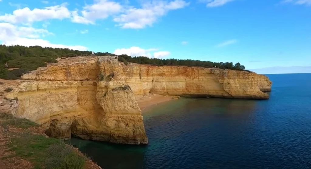 Cliffs near Benagil Caves, Algarve