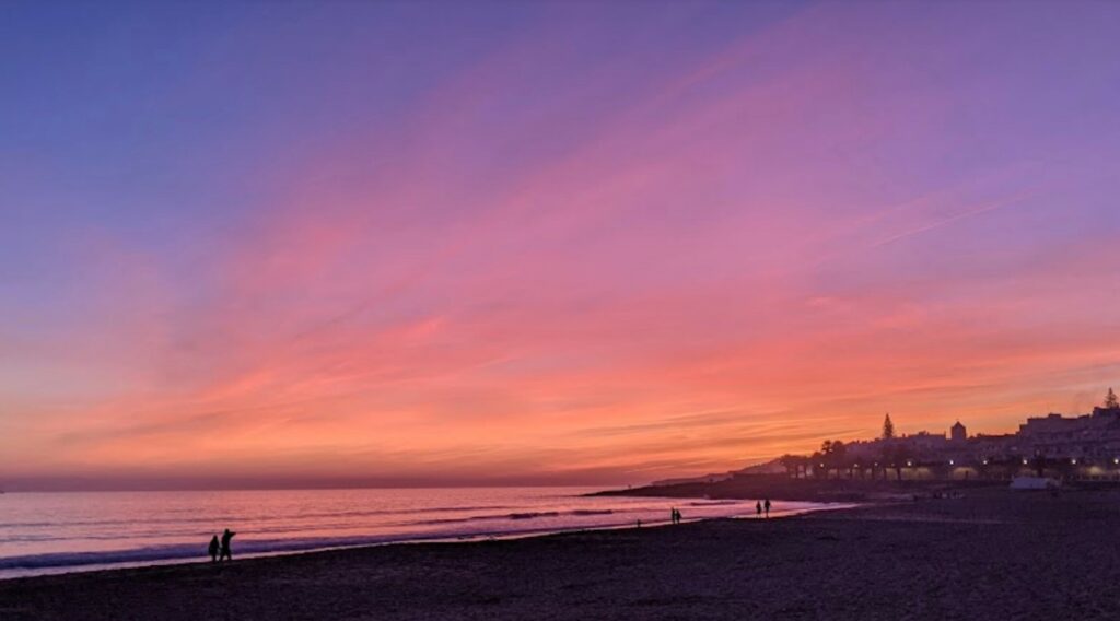 Sunset at Praia da Luz, Algarve