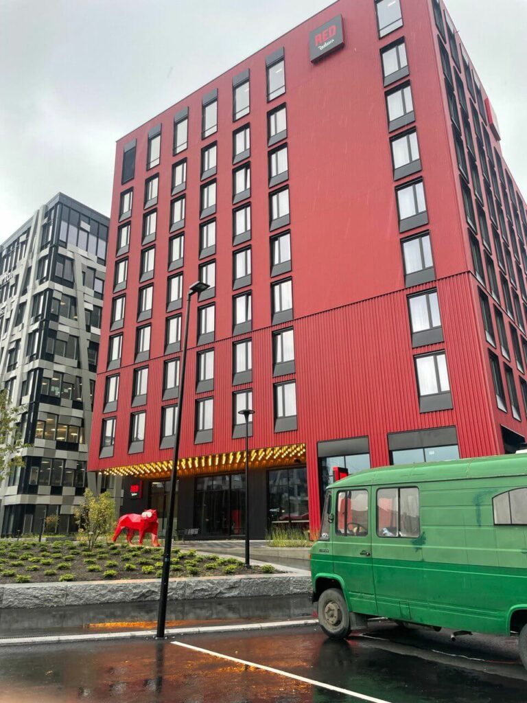 Radisson Red Oslo Okern, parking