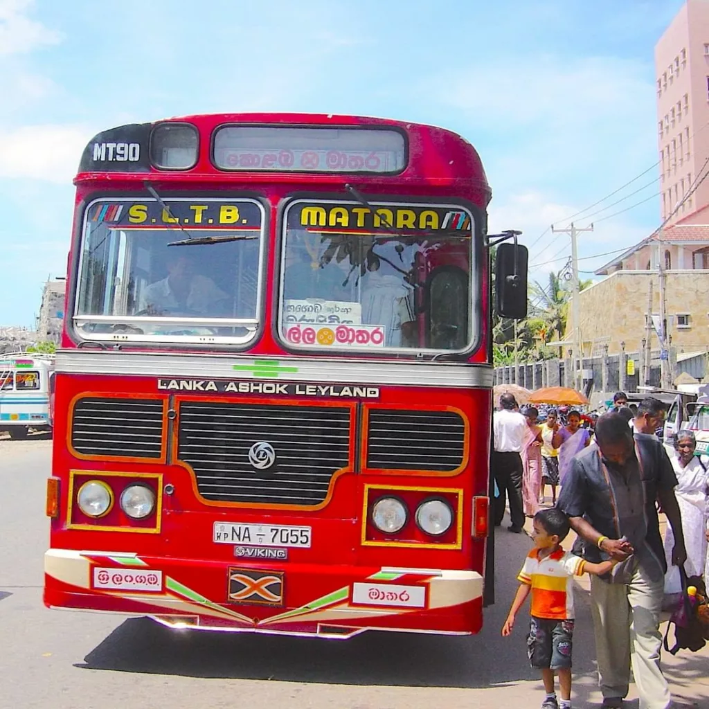 Sri Lankan bus