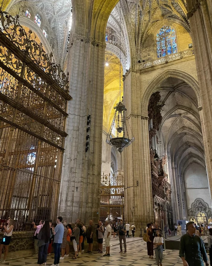 Cathedral of Sevilla interiors