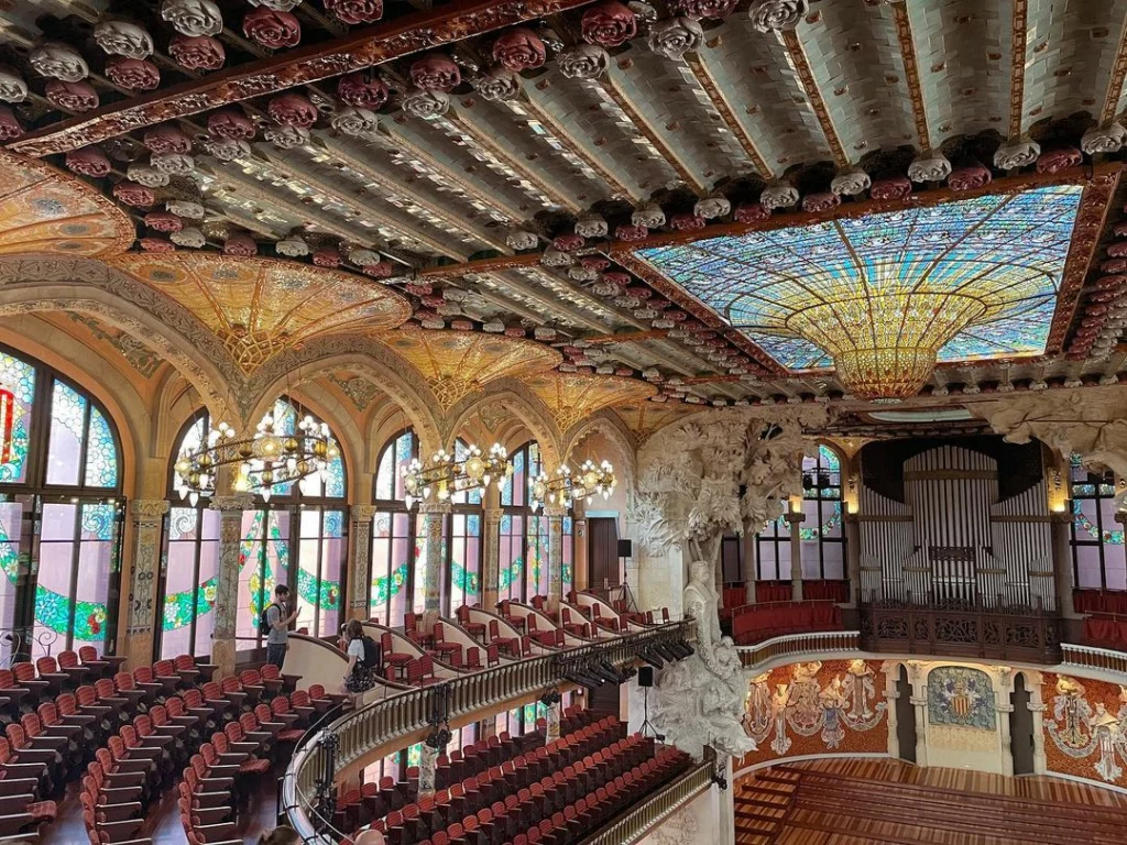 Palau de la Música Catalana interiors