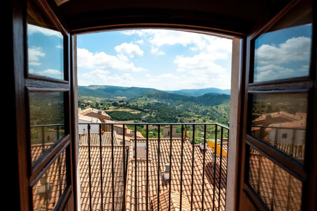 Rey don Jaime hotel view, Morella