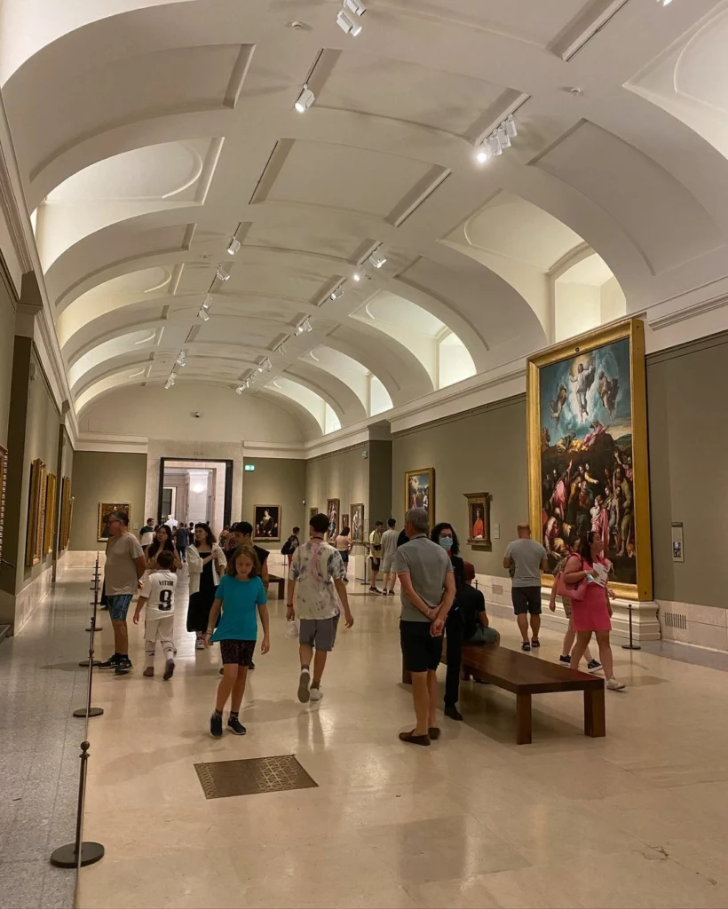 Inside Museo Nacional del Prado, Madrid