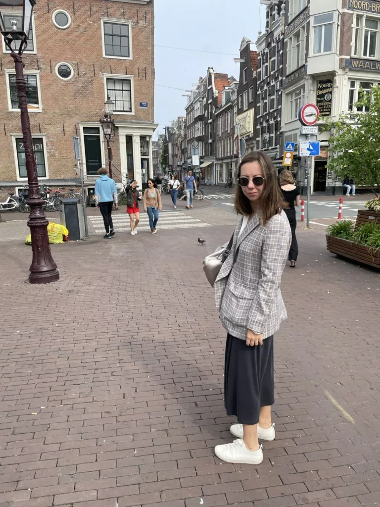 Nadia in Amsterdam