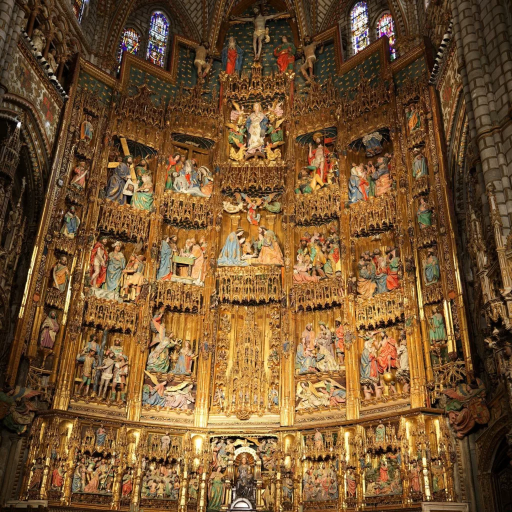 The Altar in the Toledo's Cathedral