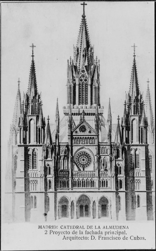Cathedral de la Almudena sketch concept