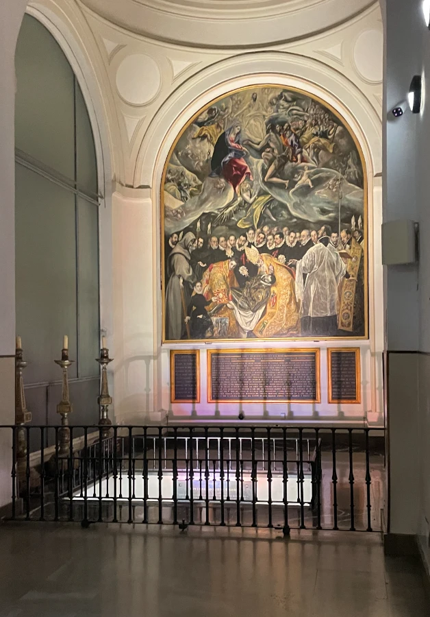 El Greco, The Burial of the Count of Orgaz, Santo Tomé Church, Toledo