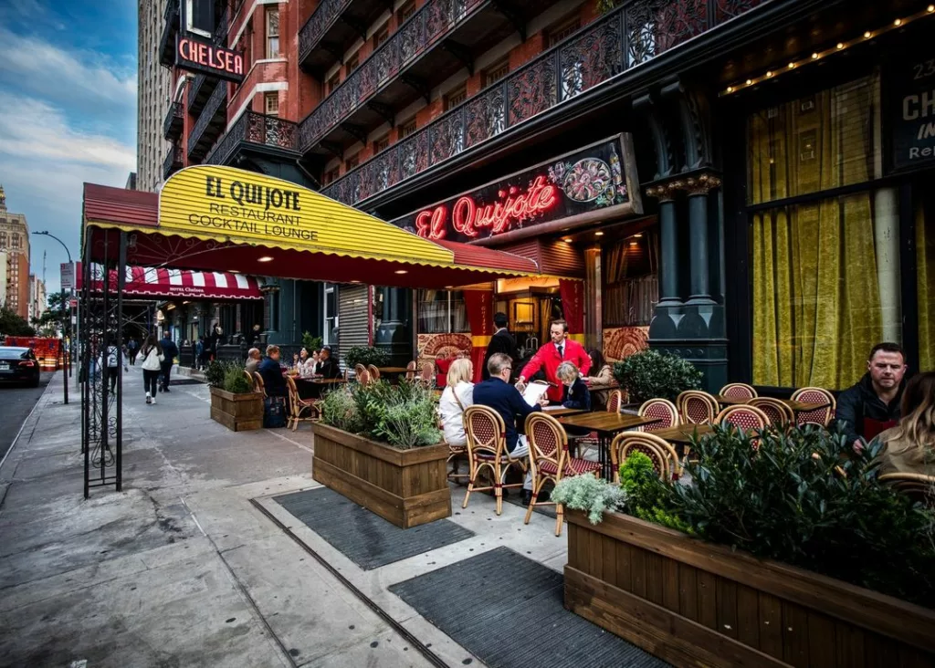 El Quijote restaurant, NYC