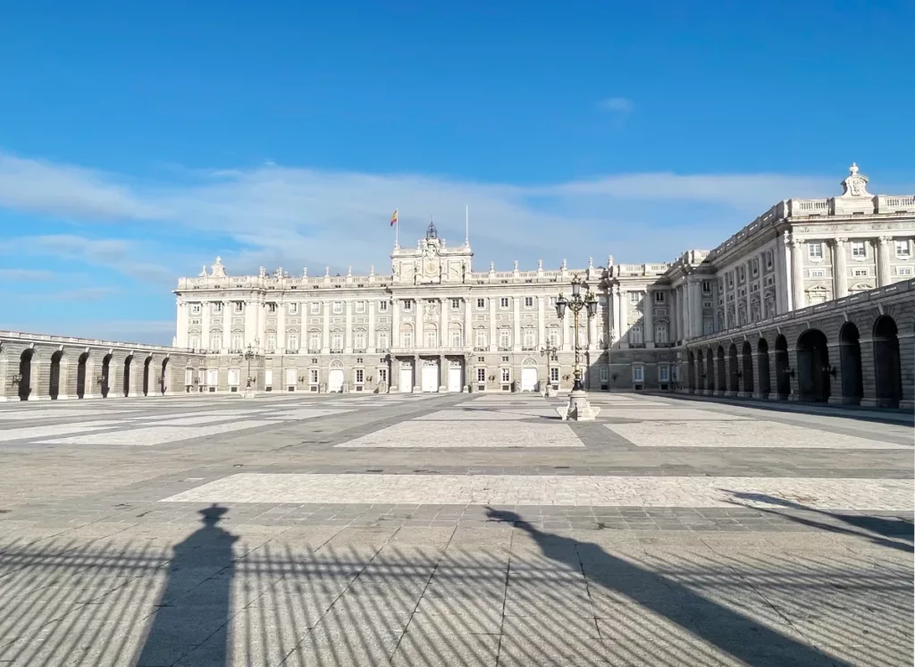 the Royal Palace of Madrid