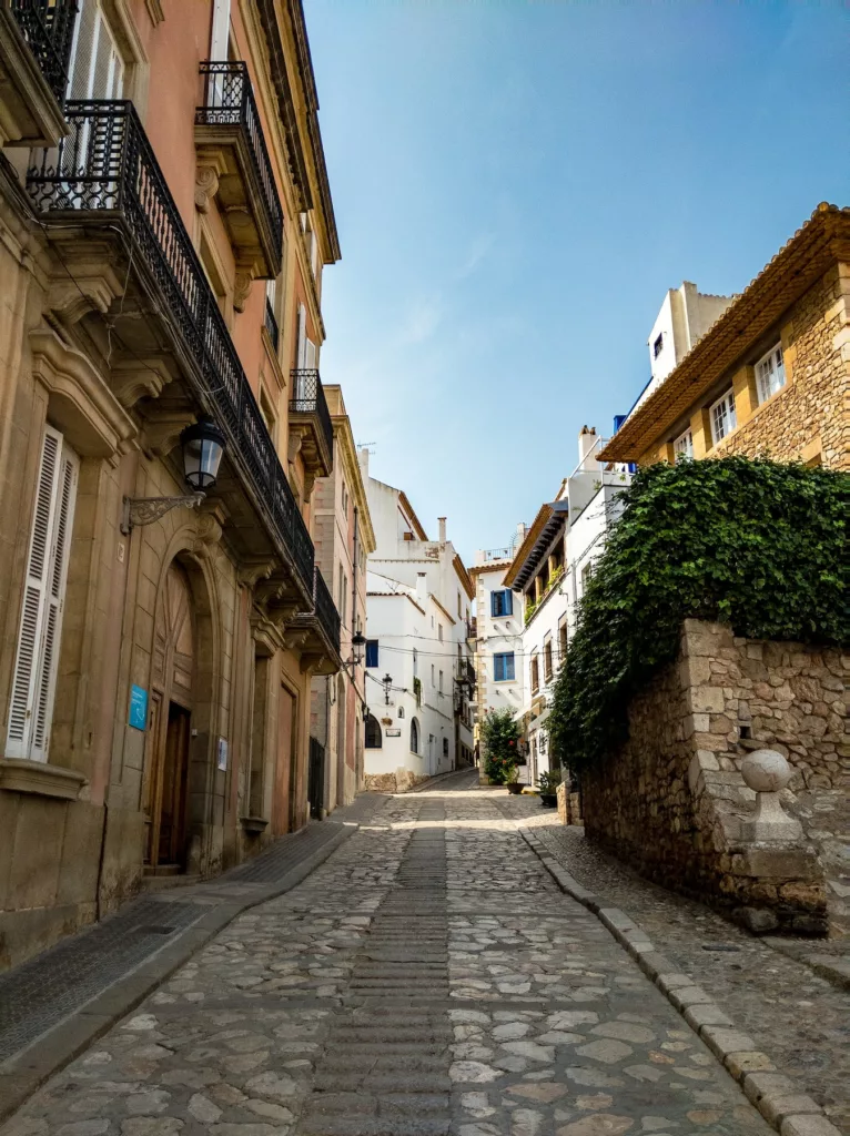 Streets of Sitges, Spain