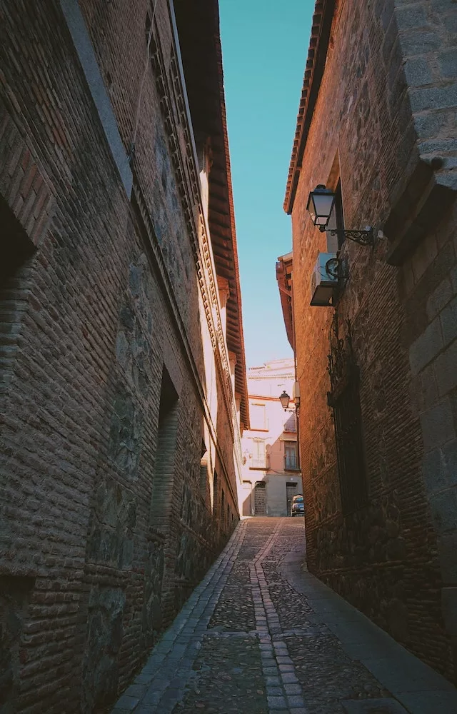 The streets of Toledo, Spain