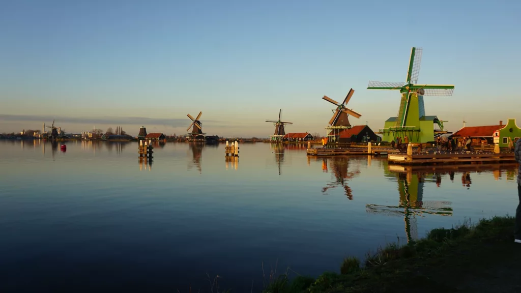 Windmills in Zaanse Schans