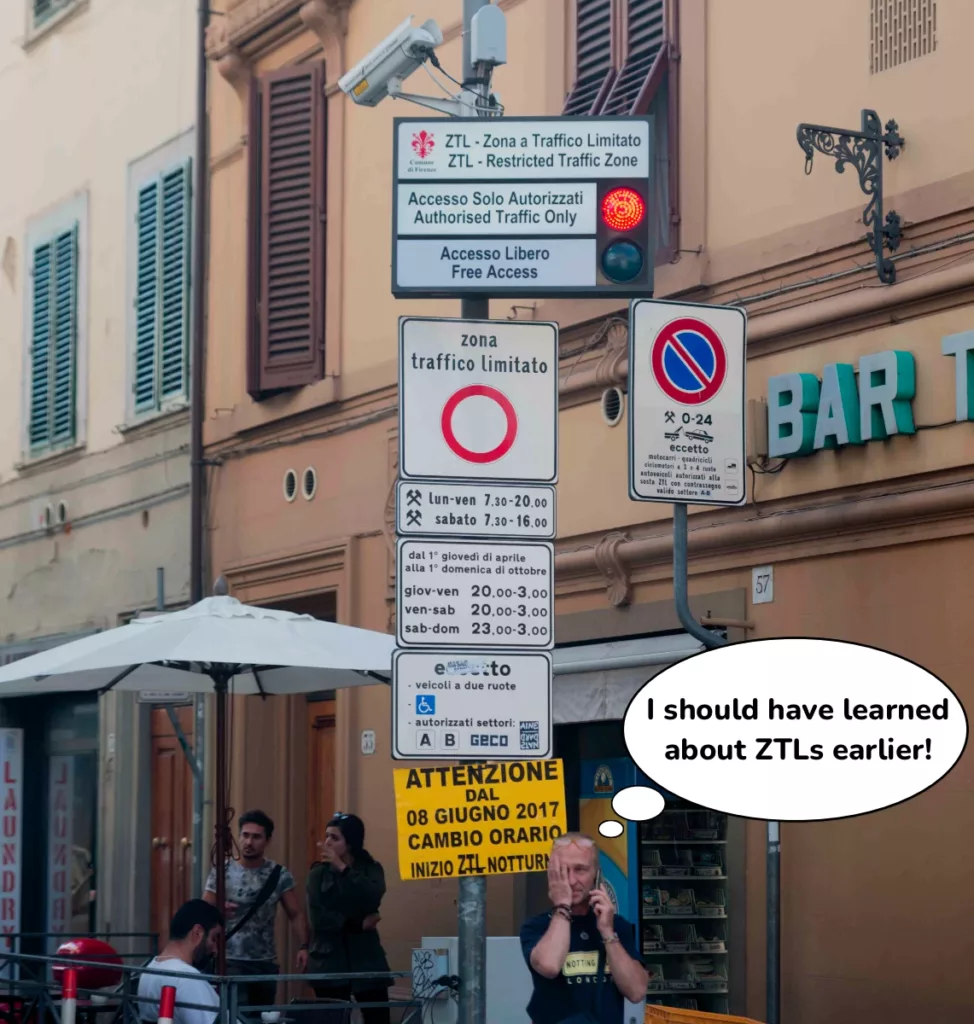 ZTL zones in Italy