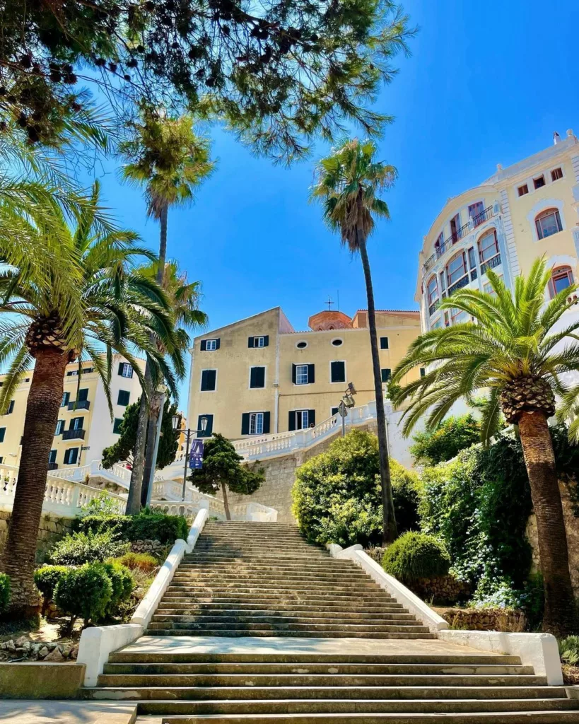 Mahon Streets Menorca Spain