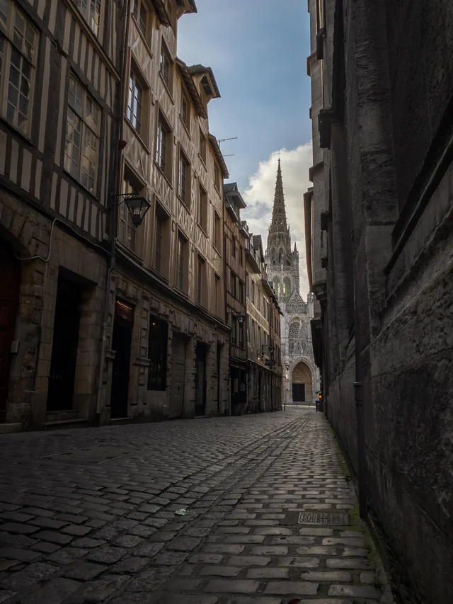 Rouen streets France