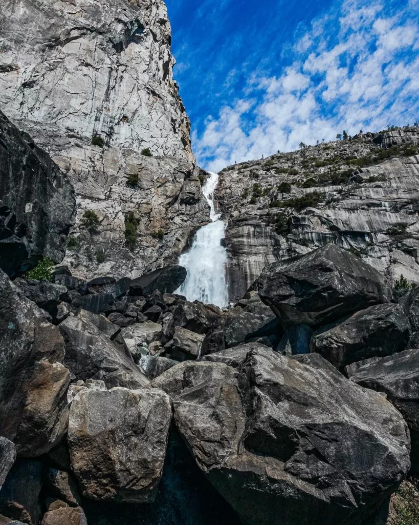 Wapama Falls View