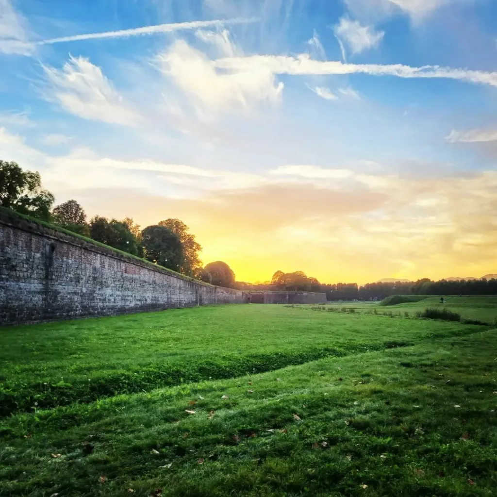 Lucca, Italy, walls